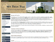 Tablet Screenshot of hytechtile.com